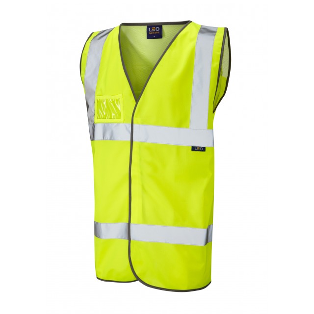 ISO 20471 Class 2 Mesh Back Waistcoat EcoViz